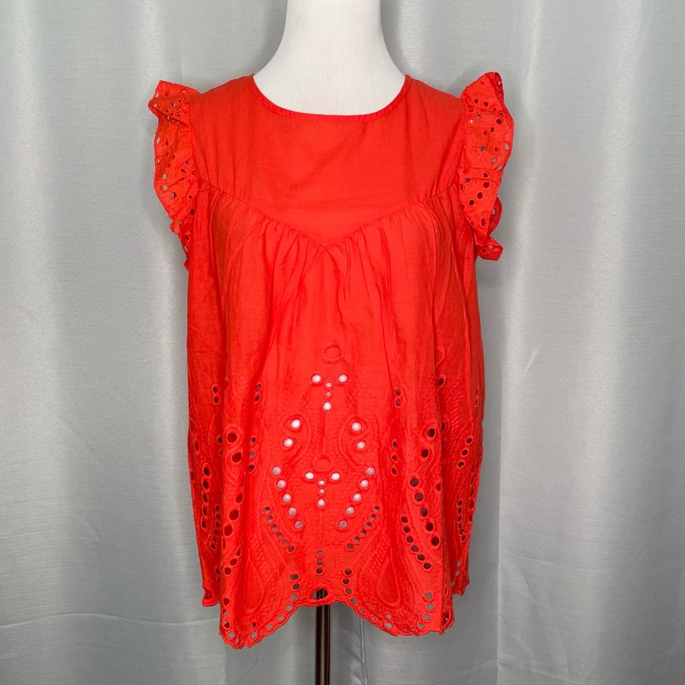 Luna Rae eyelet top. NWOT